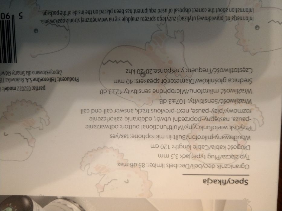 Słuchawki dla dzieci