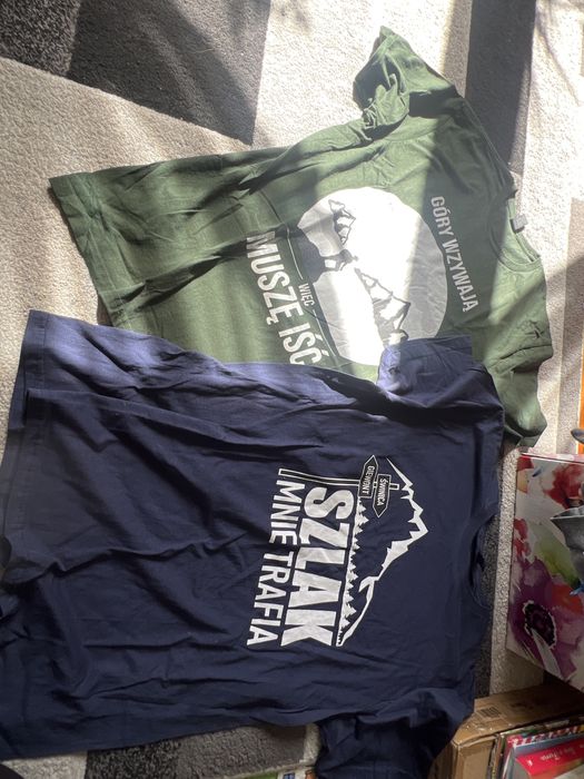 Koszulki L Gildan motyw góry męskie