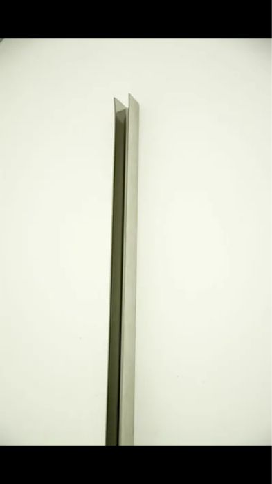 Нержавеющий профиль для стекла