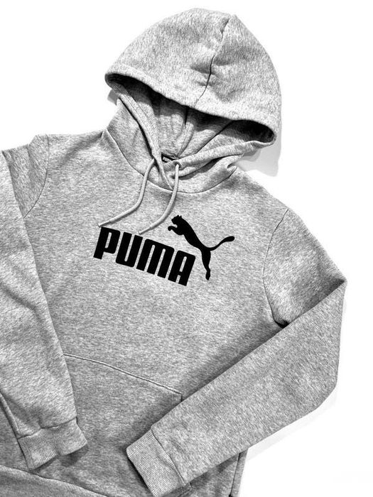 худі Puma світло-сіра