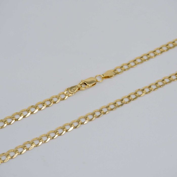 Złoty łańcuszek 585 8,67 gram 50cm Pancerka PEŁNA Nowy WYSYŁKA GRATIS