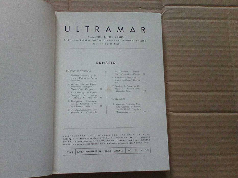 Revista Ultramar 37/38