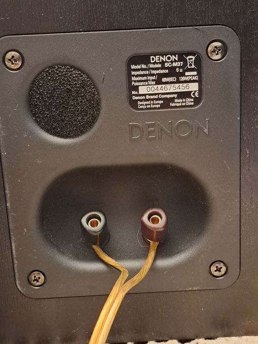 Denon wieza kolumny gramofon sluchawki