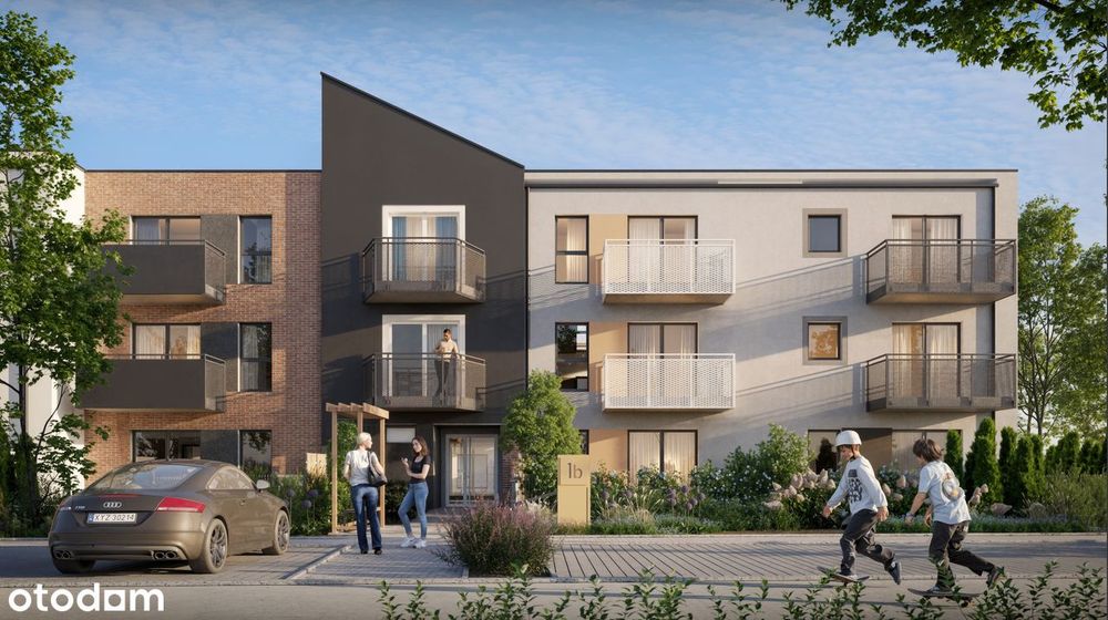 2-pokojowe mieszkanie 39m2 + balkon Bez Prowizji