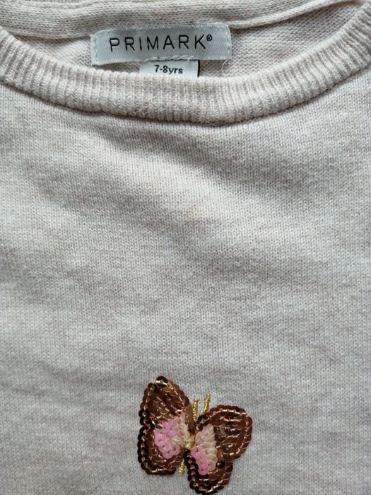 Vestido túnica em malha 7 a 8 anos 128 cm