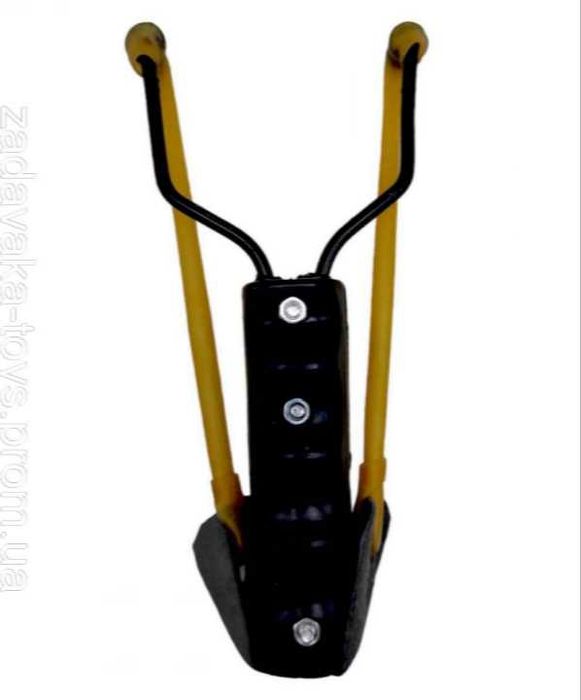 Рогатка большая  детская для игр рыбалки охоты 17 см активный отдых