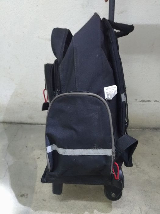 Mochila escolar com Trolley Impermeável