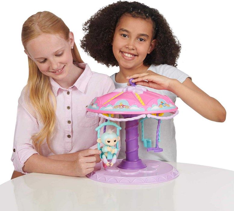 Карусель з інтерактивною мавпочкою Абігель WowWee Fingerling Playset