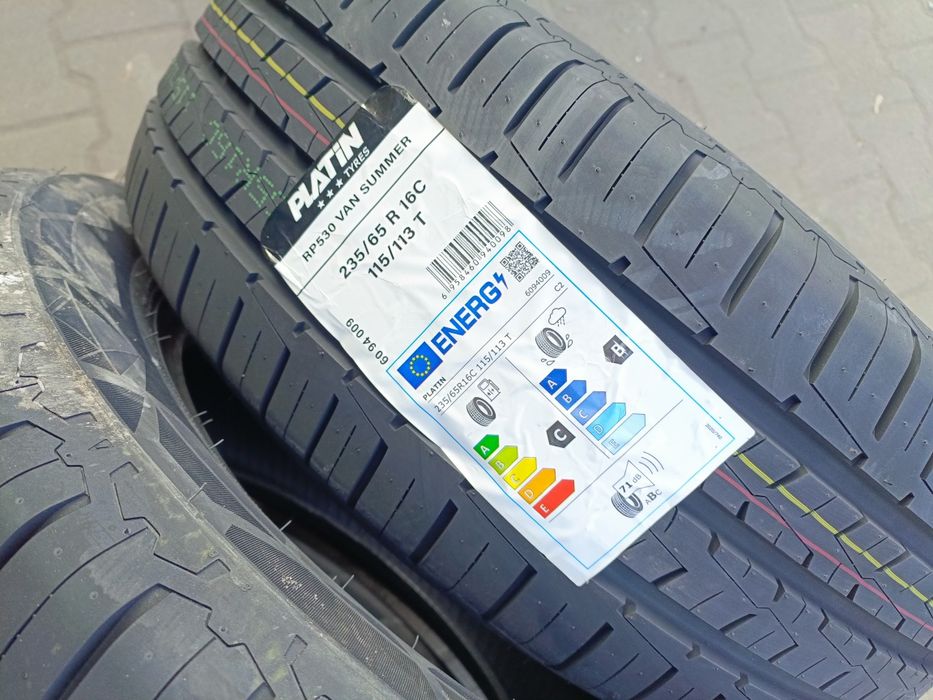 Nowe opony letnie 235/65/16c Platin 2025r