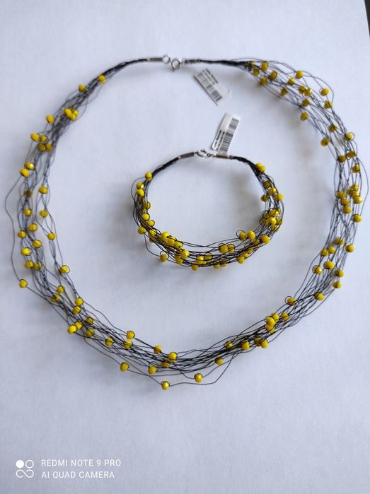 Zestaw biżuterii srebrnej.               Jubiler Stańczyk