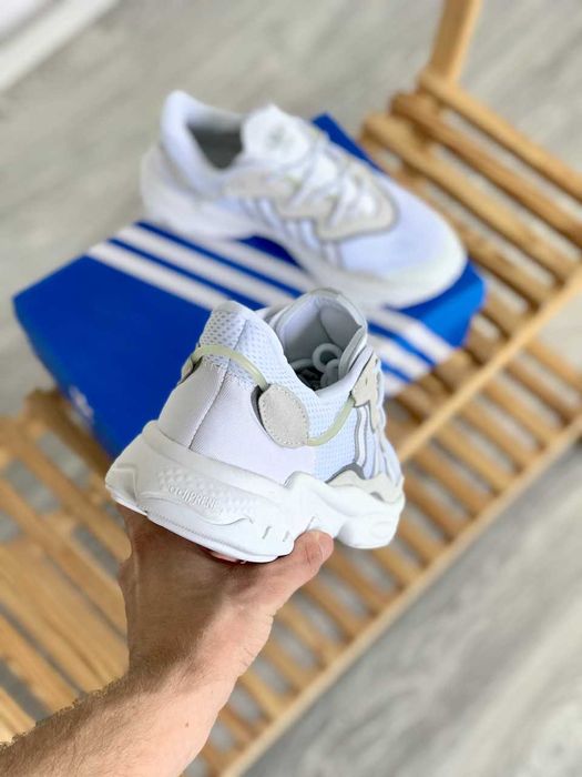 Кроссовки Мужские Adidas Ozweego White / Чоловічі Кросівки Адідас Озвіго/Кроссовки адидас Озвиго