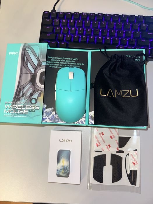 Lamzu Atlantis Mini Pro +4k dongle, є оплата частинами від монобанку