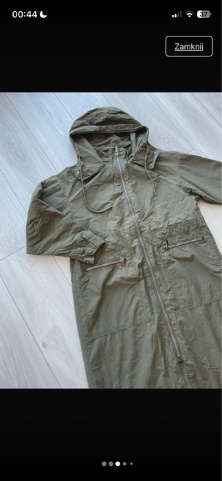 Parka wiatrówka khaki S M Reserved
