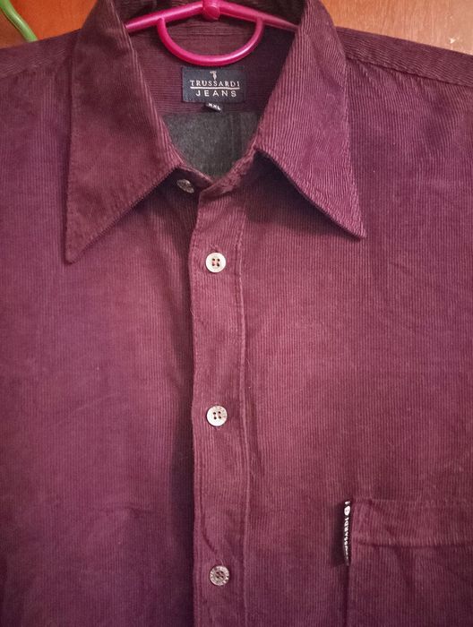 Сорочка чоловіча Trussardi Оригінал (мікровельвет)