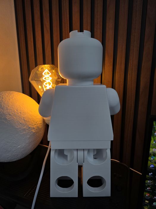 Candeeiro estilo Lego