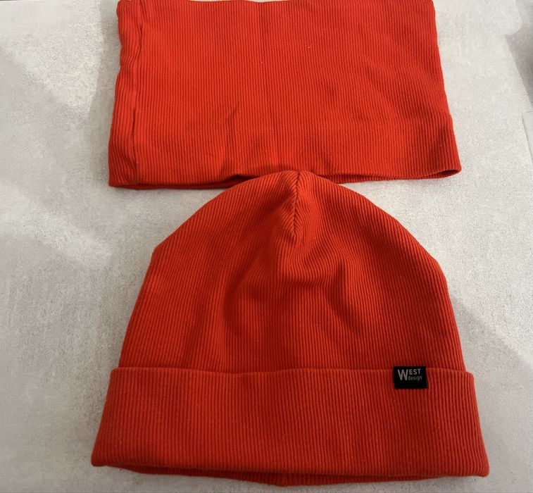 Шапка хомут на флісі