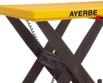 Mesa/Plataforma Elev. Sobe cargas 500 kg Dim. mesa 1300x800 mm JL20