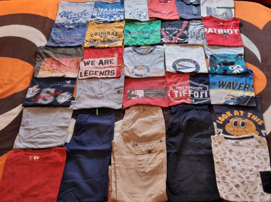 Roupa menino dos 8-9 anos