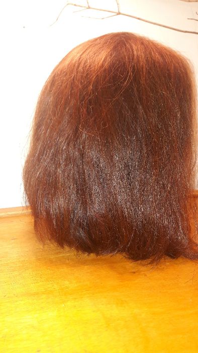 Peruca de cabelo natural