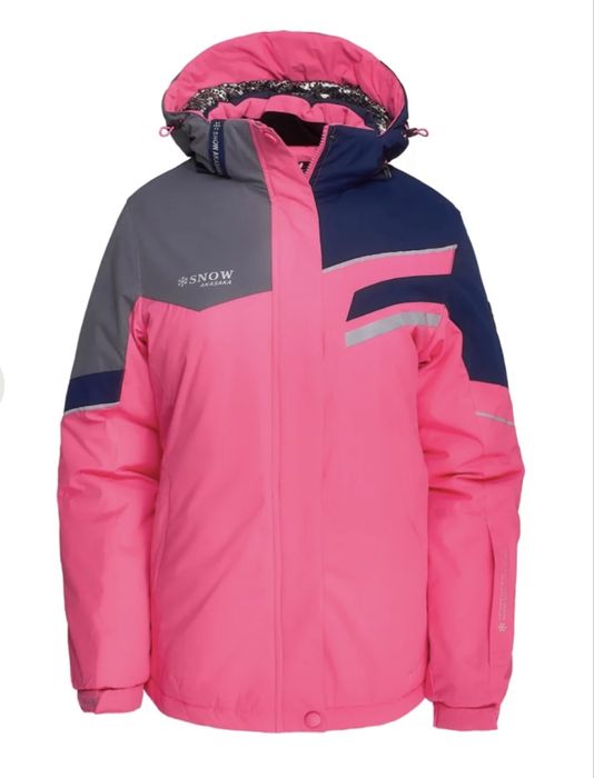 Зимова лижна термокуртка для дівчинки snow