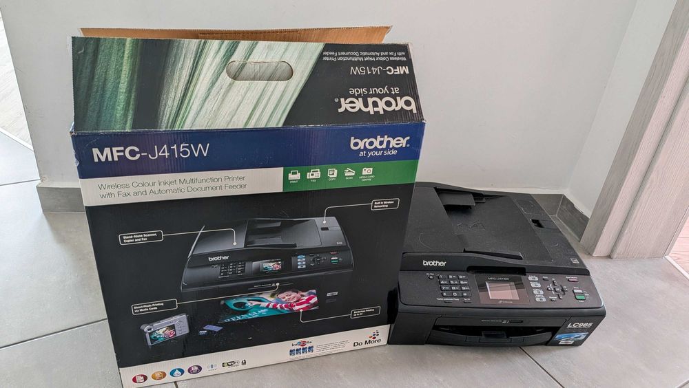 Drukarka Brother MFC-J415W skaner adf fax