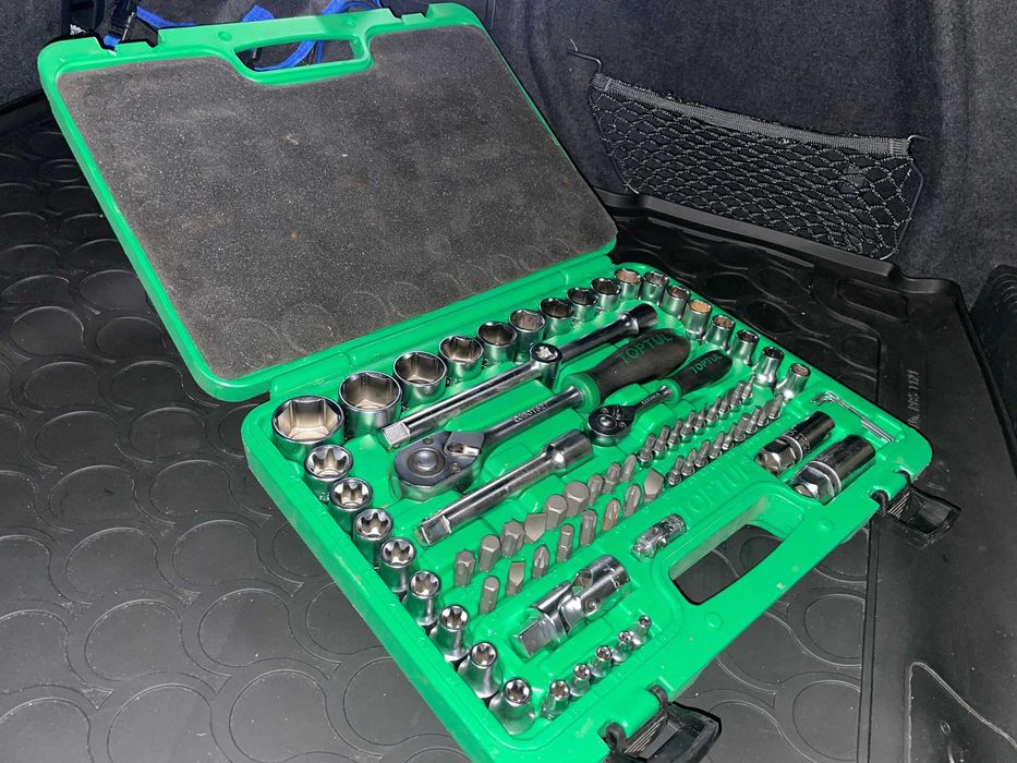 Набір інструментів Toptul 1/4" і 1/2" (12-гр.) 108 предметів