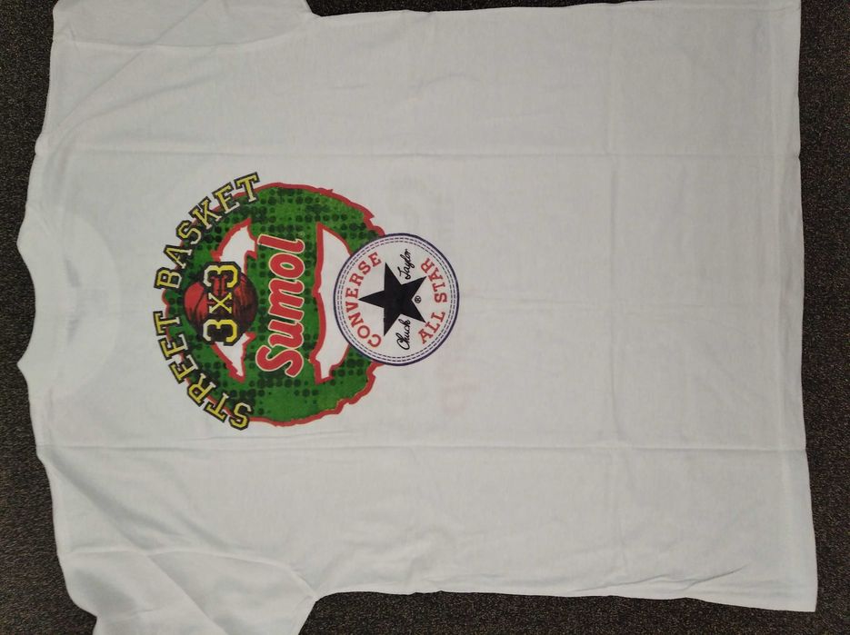T-shirts vintage Sumol Street Basket (nunca usadas)