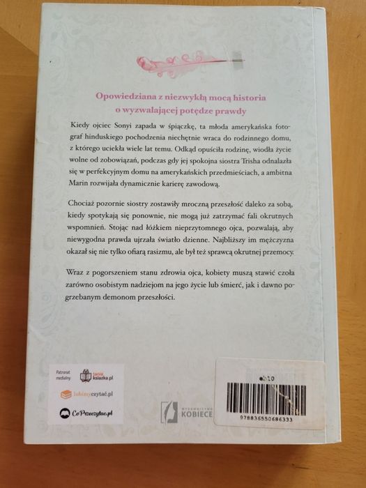Sejal Badani "Ślad po złamanych skrzydłach"
