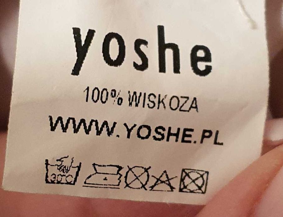 Tanio! Sukienka koktajlowa marki yoshe roz.38