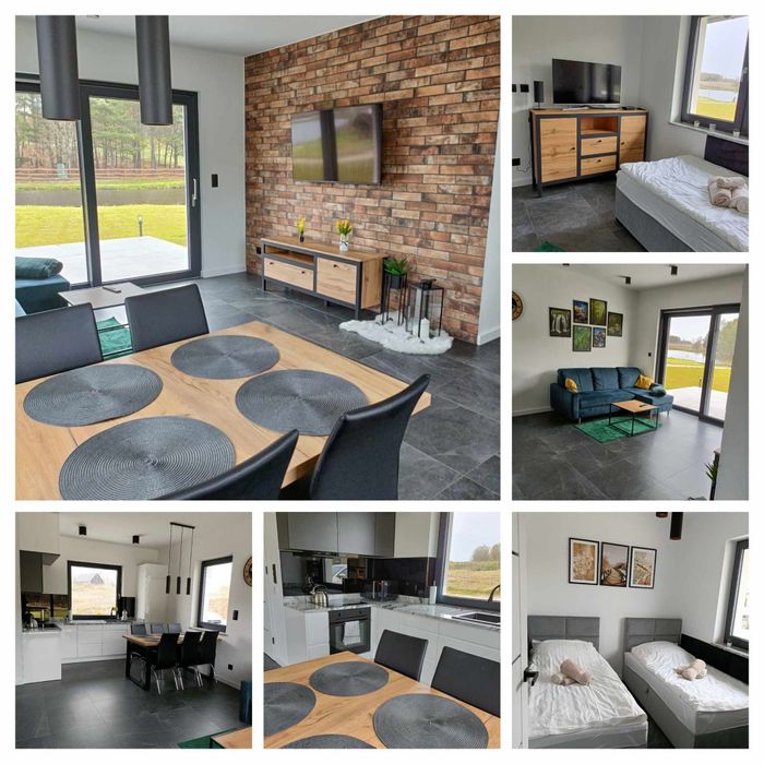 KASZUBY Domki Rybomania Żukówko balia, jacuzzi, sauna, łowienie ryb