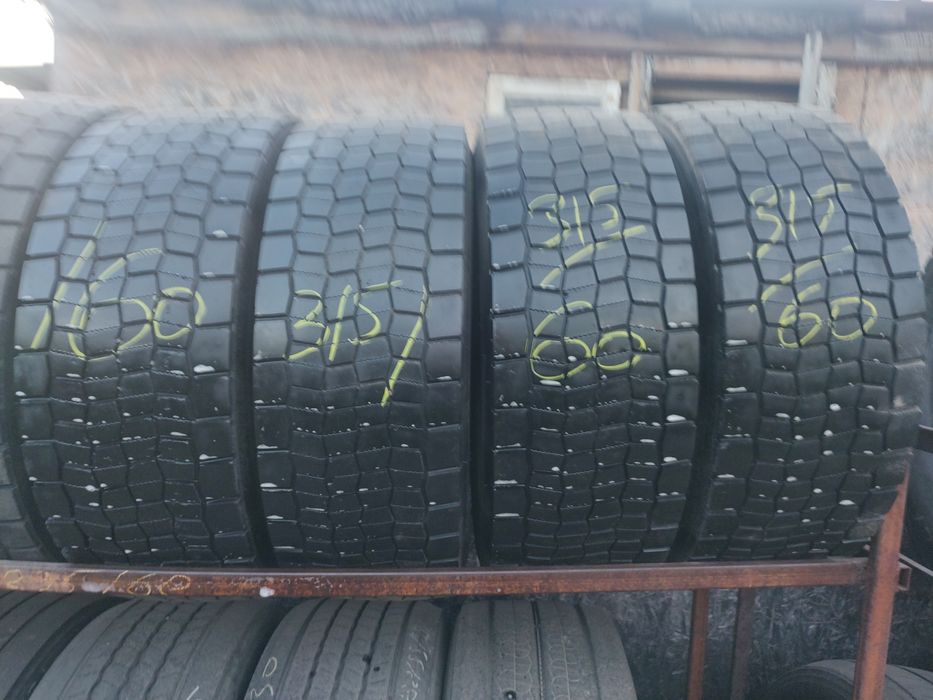 315/60R22,5 6мм шини вантажні бу.