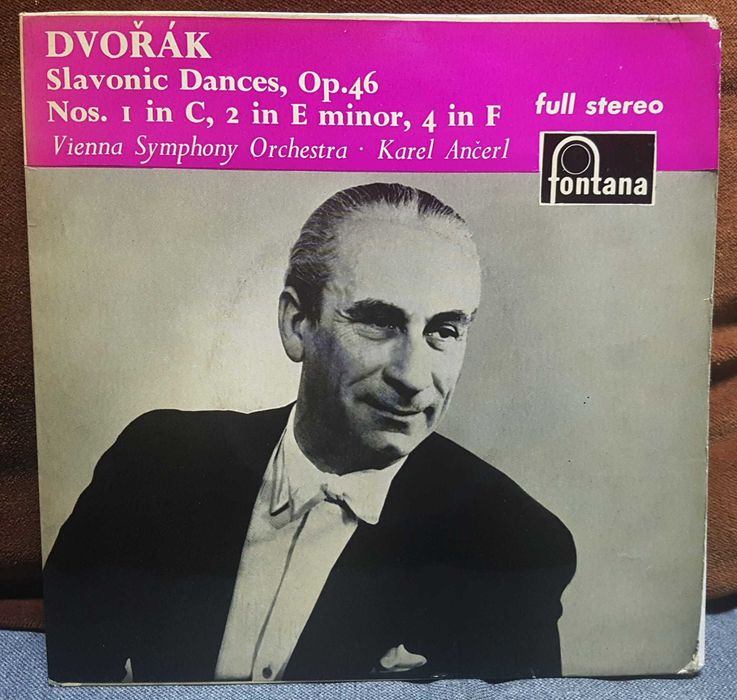 Vinil Dvorak, Slavonic Dances Op.46. EP 1959