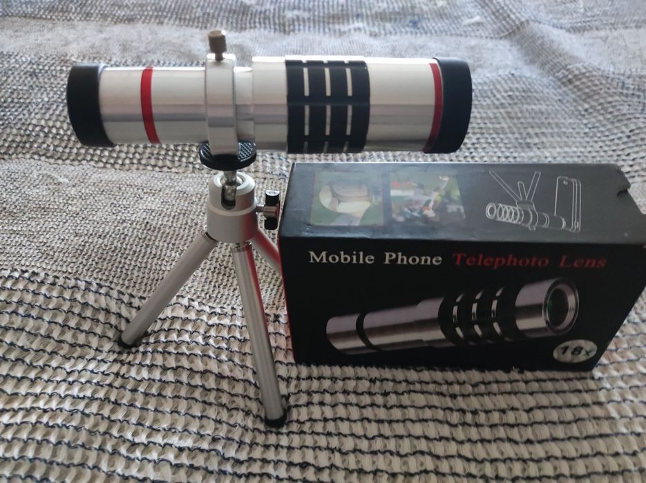 Mira telescópio para telemóvel