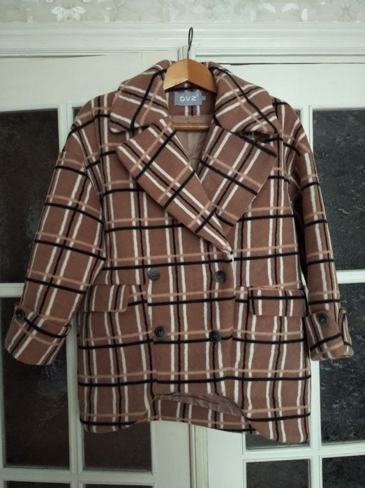 пальто полупальто  кокон новое