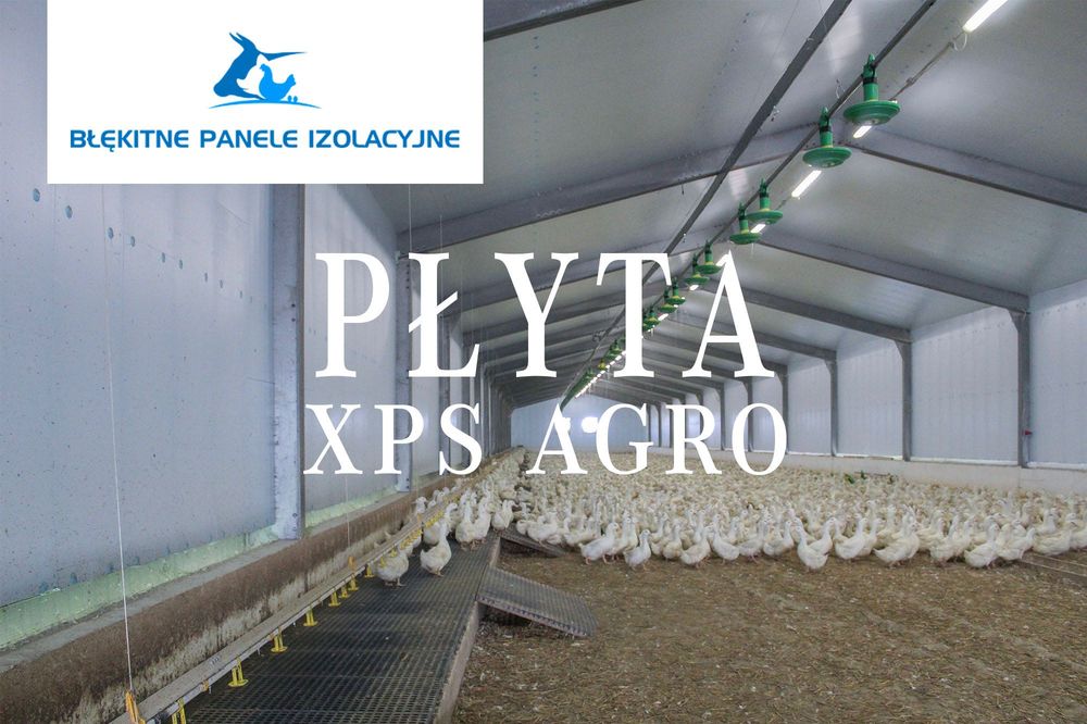 Ocieplenie do Hal Łukowych Tunelowych Namiotowych Styrodur XPS AGRO