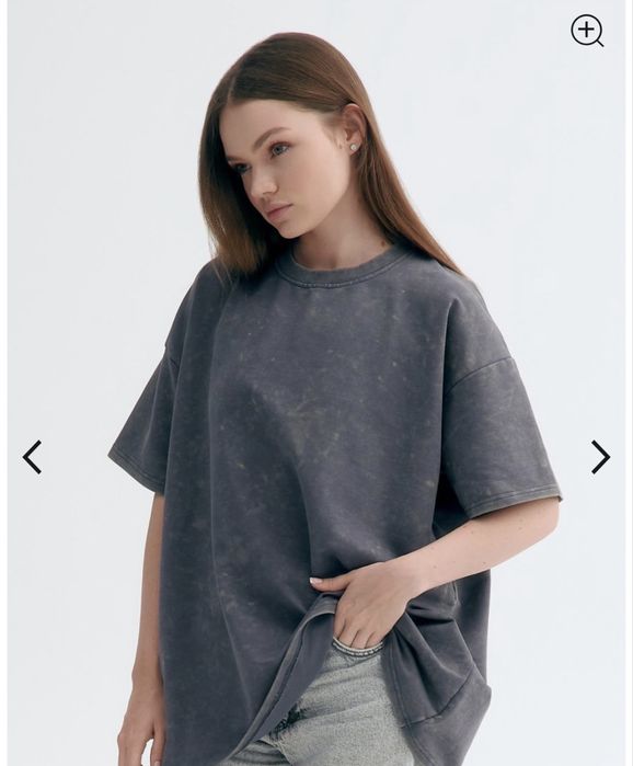 Футболка з вивареним ефектом Zara Stimma укр бренд