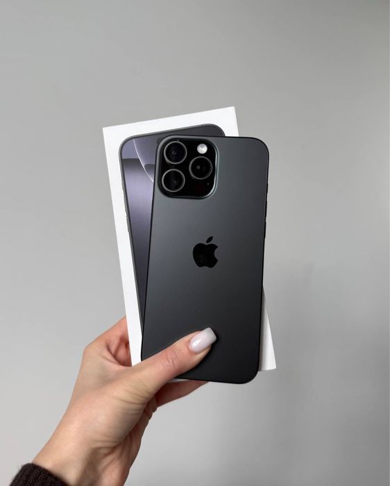  IPhone 16 Pro Max 256 Black Titanium з фіз. сім