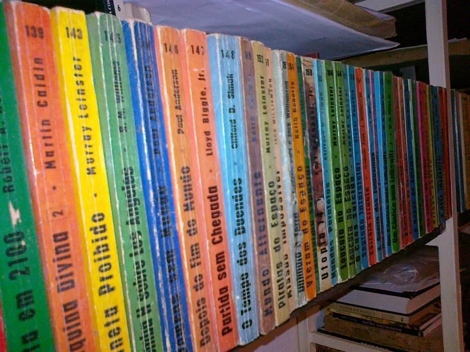 Colecção Argonauta - Livros ficção científica - 2ª Série