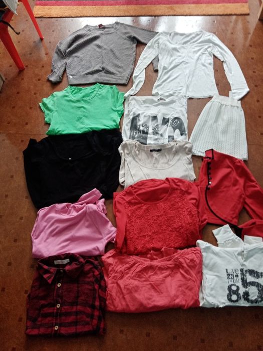 Paka ubrań XS -M całość 170 zł