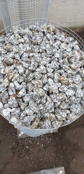 Grys granit Dalmatyńczyk 8-16, 16-22 Kamienie ogrodowe dekor ozdobne