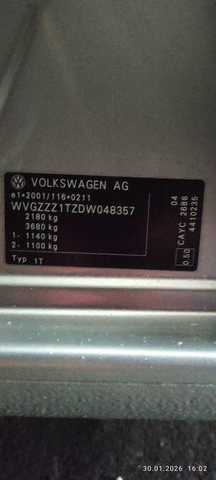 Volkswagen Touran 2012