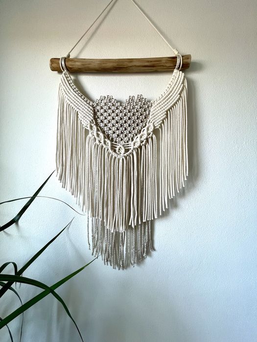 Painel em macrame
