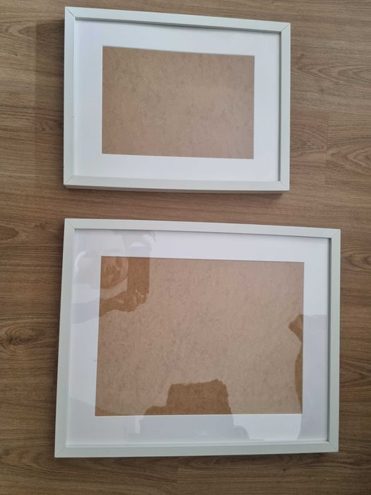 Moldura branca, 40x50 cm