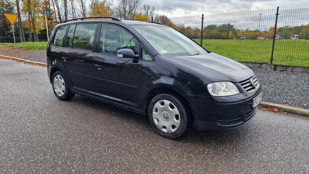 Volkswagen Touran 1.9 TDi NOWE SPRZĘGŁO105KM 2004r Klima 1wł od 12 lat