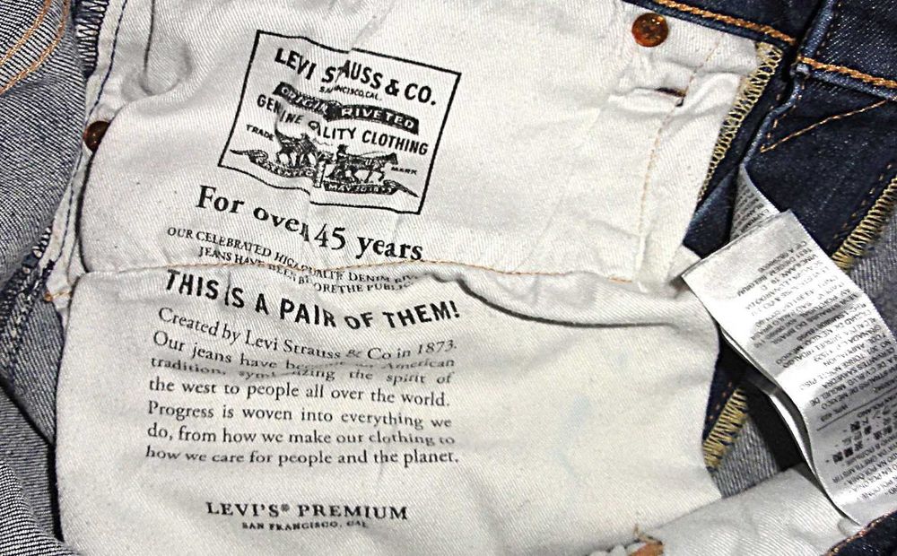 LEVIS 502 PREMIUM - W34 L30 - Oryginalne spodnie Jeans