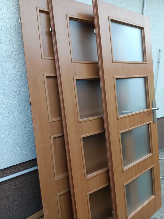 Drzwi wewnętrzne 3 sztuki