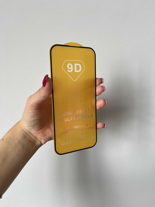 Захисне скло для iPhone 16 9D 9H защитное стекло айфон 5D