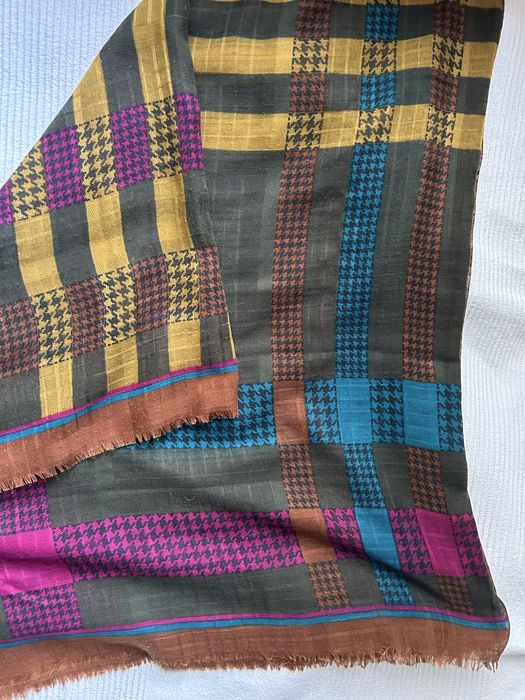 Oryginalna chusta oversize w stylu boho