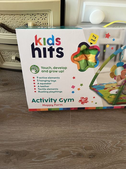 Килимок розвиваючий Kids hits Happy Farm