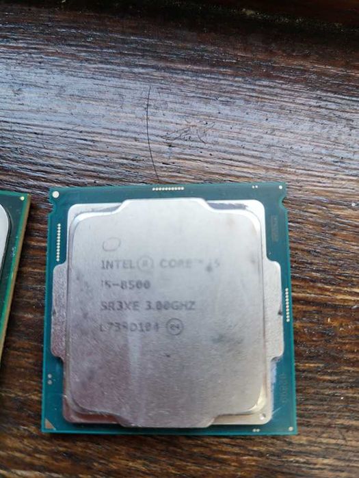 varios cpus intel